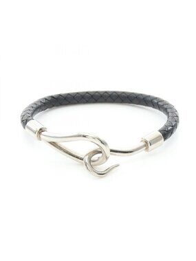 Hermes Bracelet Jumbo Stainless Steel Leather